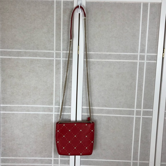 Kate Spade Hayes Street Pearl Ellery Bag Royal Red - Picture 3 of 7